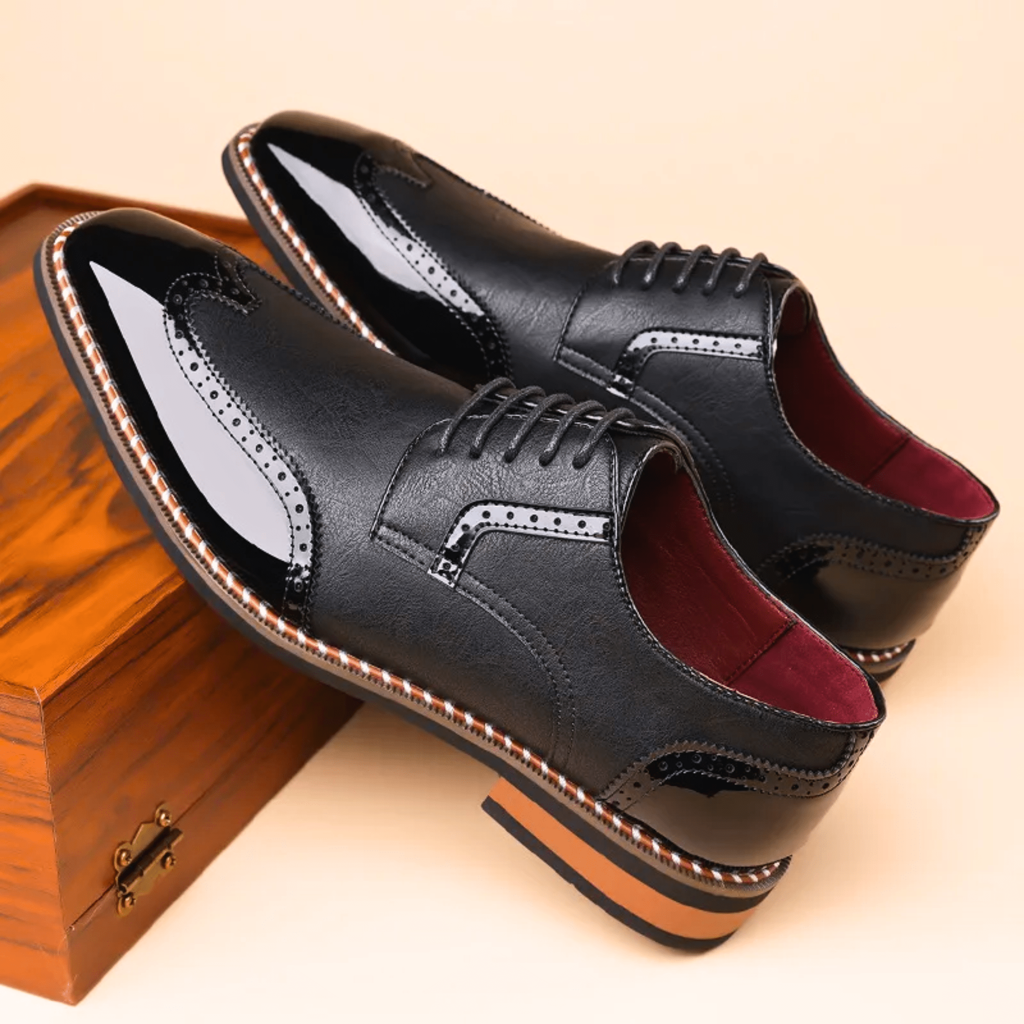 HENDERSON™ | Two-Tone Leather Oxford