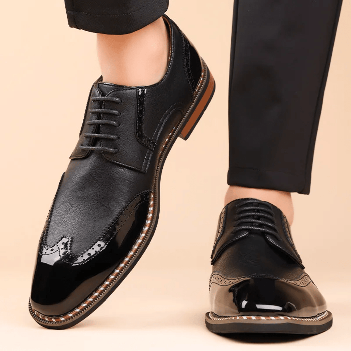 HENDERSON™ | Two-Tone Leather Oxford